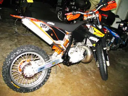 KTM200 with SX-F kit