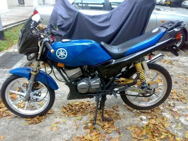 the blue
