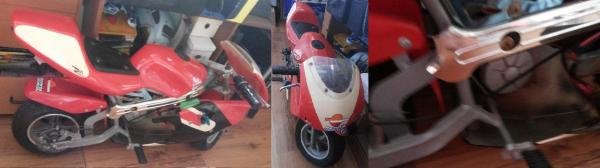 Electric Pocket Bike 24V needs new battery