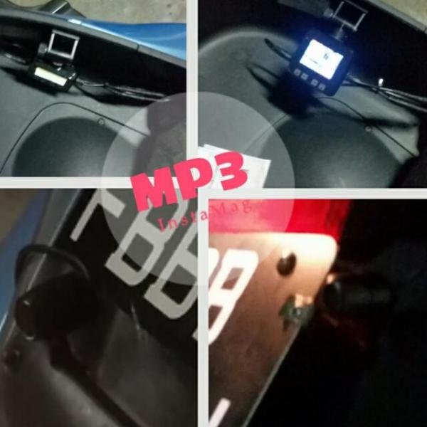 piaggio mp3 250ie front and rear camera