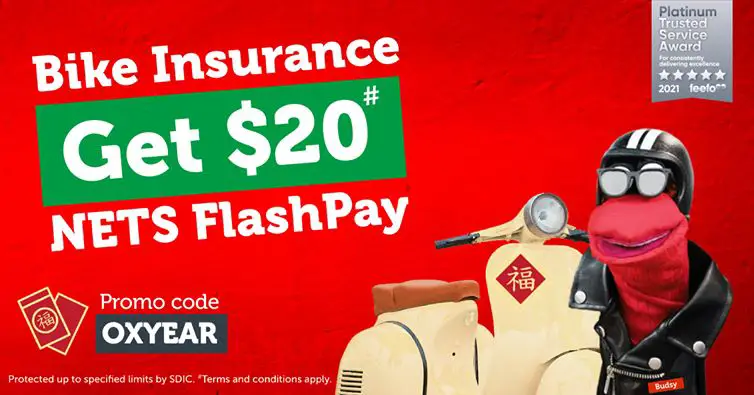 Budget Direct Motorcycle Insurance CNY Promo 2021 FREE