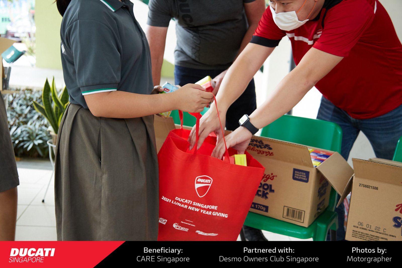 Ducati Singapore Lunar New Year 2021 Charity Event