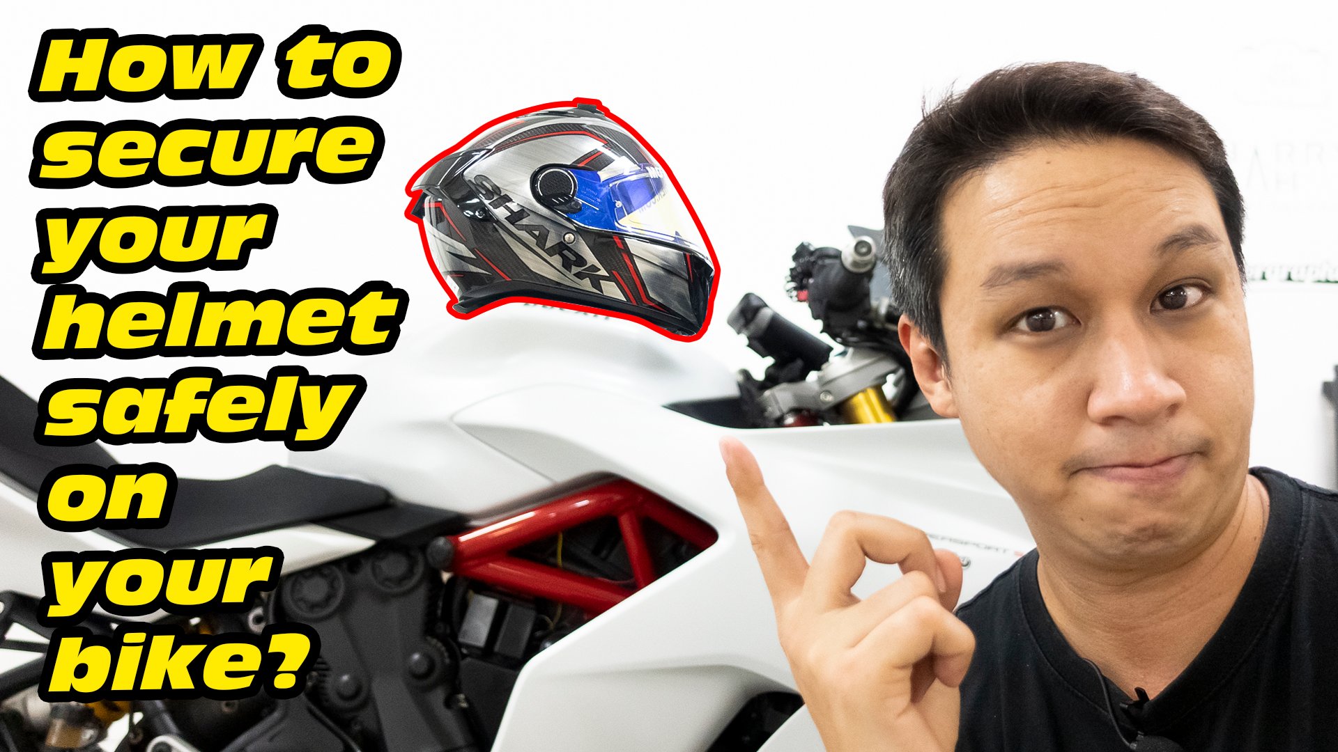 HOW TO: Secure your helmet safely on your motorcycle? - Motorgrapher ...