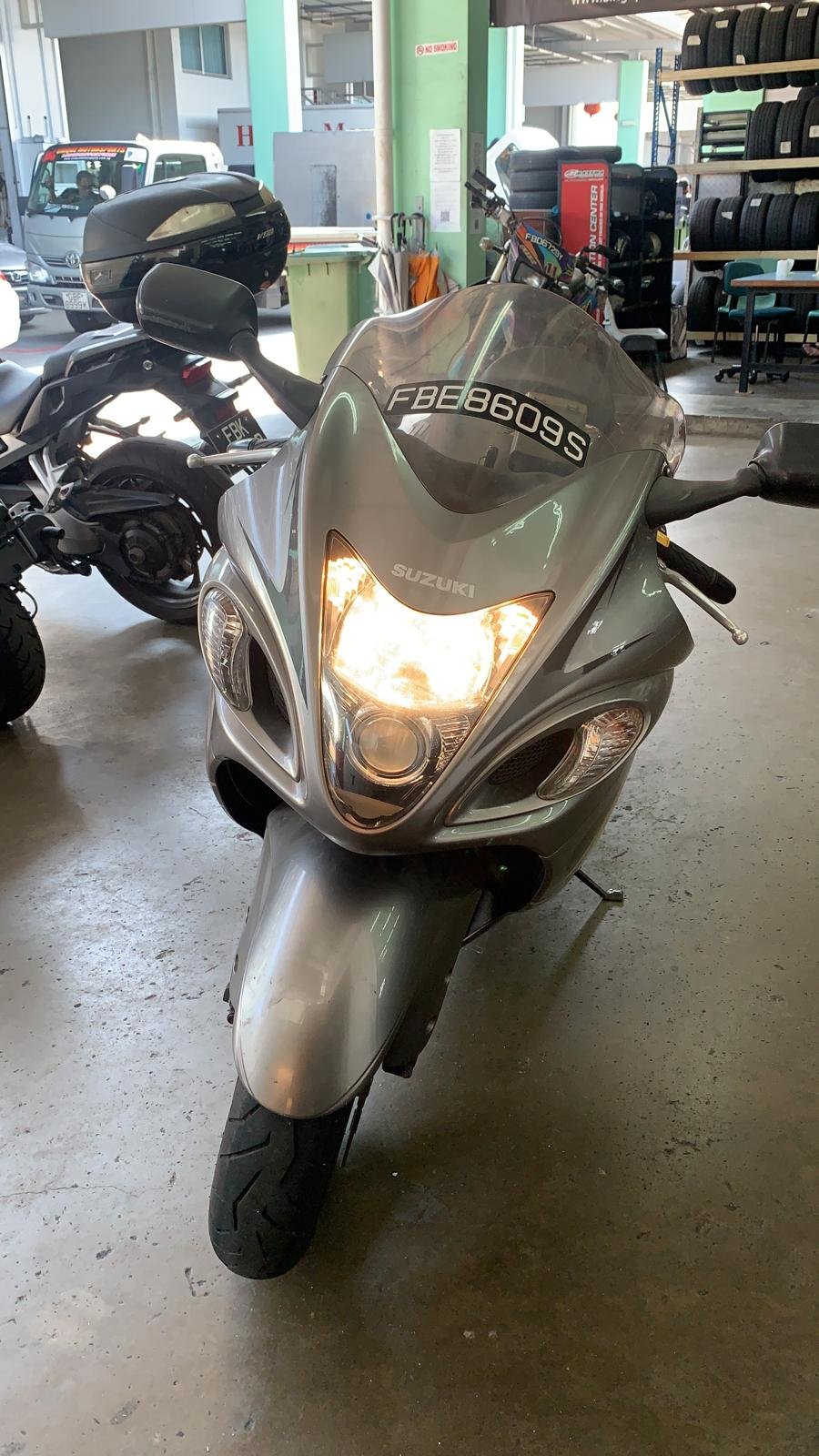 Suzuki Hayabusa COE 30/09/2030 Class 2 Motorcycles