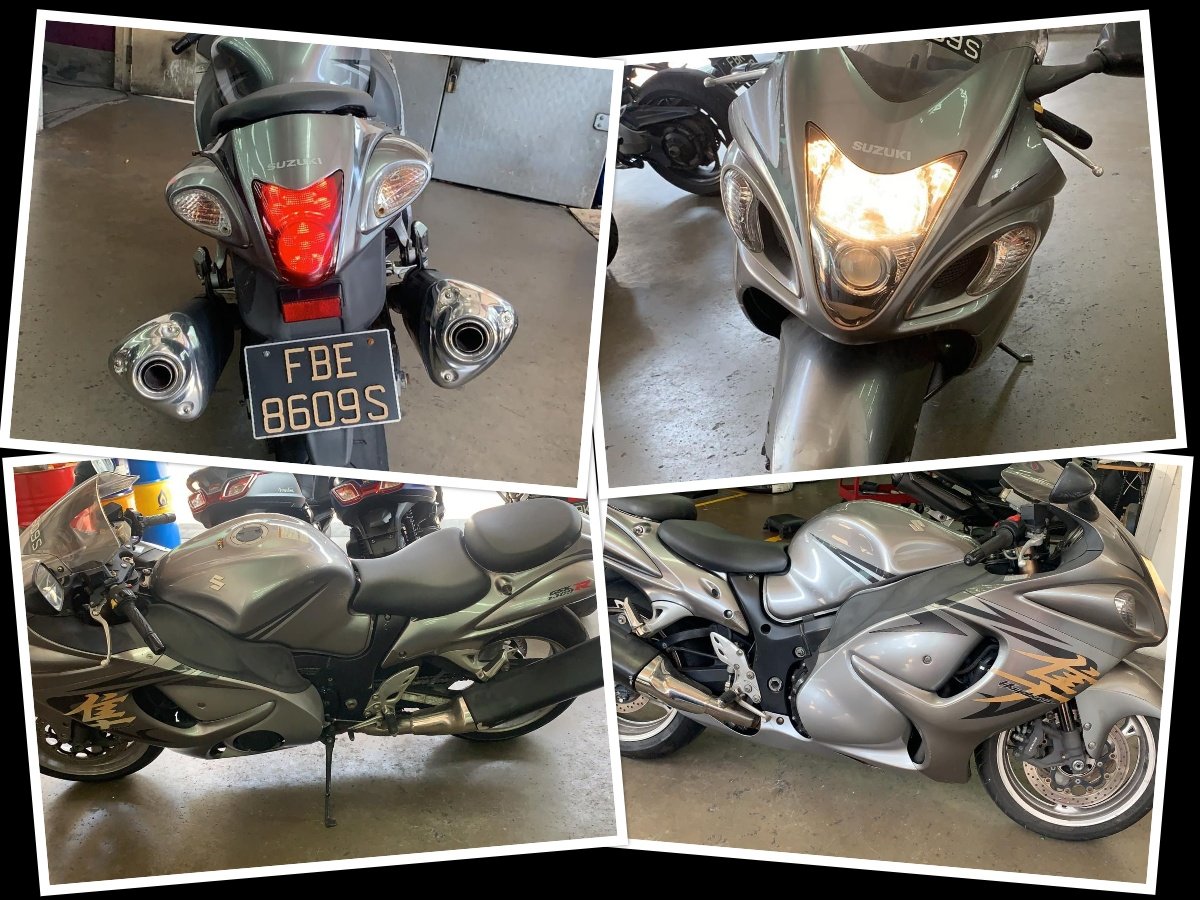 Suzuki Hayabusa COE 30/09/2030 Class 2 Motorcycles