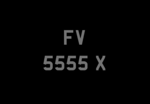 More information about "Motorcycle bidded number plate fv5555x"